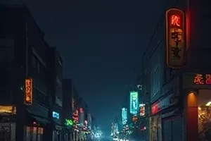 《候鸟旅馆》封面：旅馆走廊尽头一扇半开的木门
